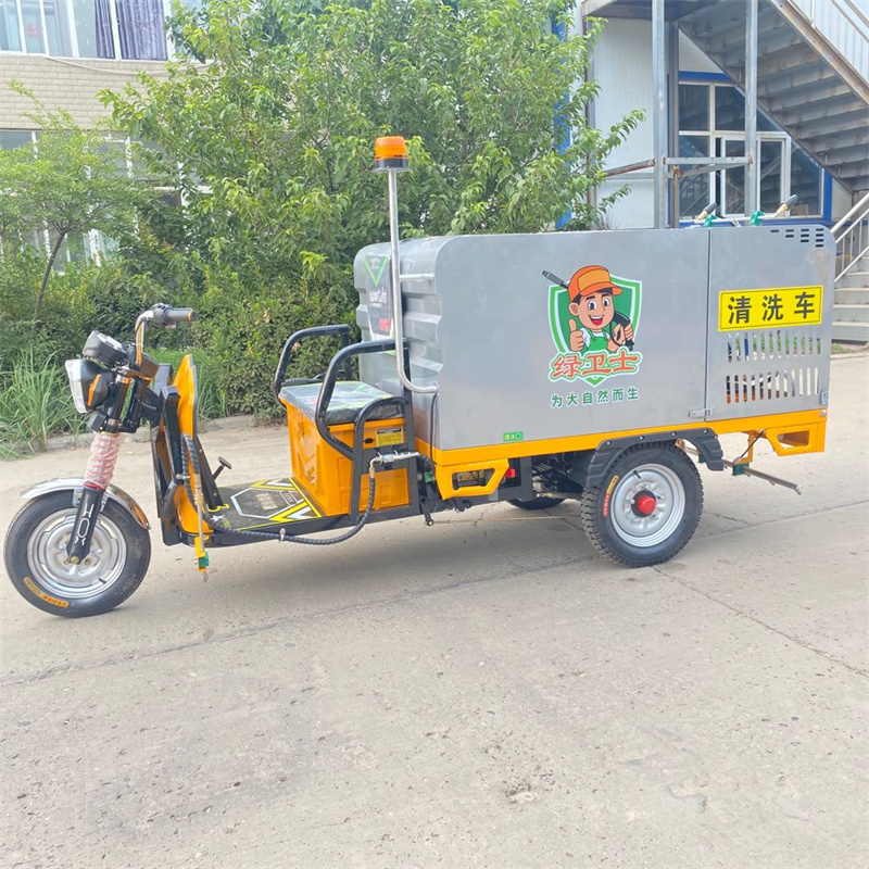 陇南电动高压冲洗车CX700A（不锈钢箱体）