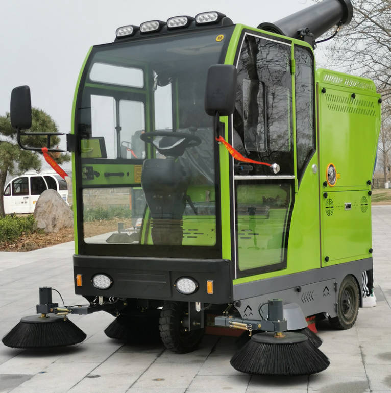 陇南道路清洁广泛应用电动环卫清扫车